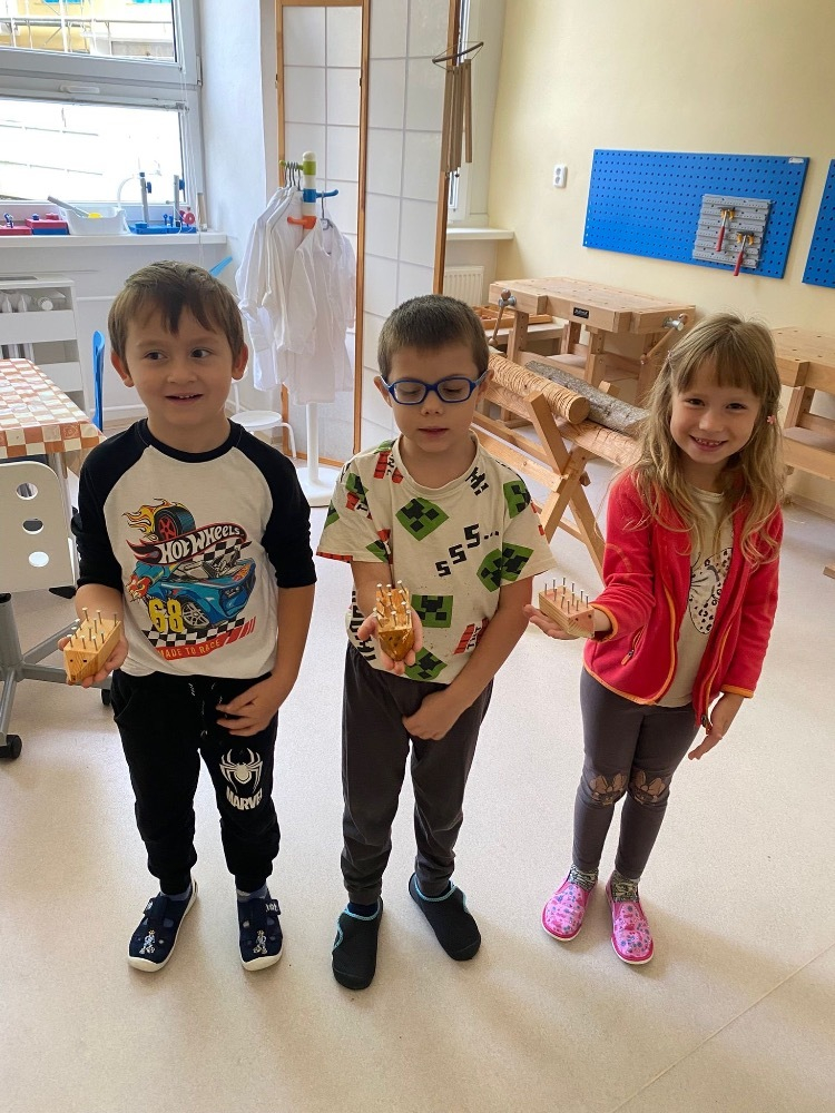 Žabičky v polytechnické dílně