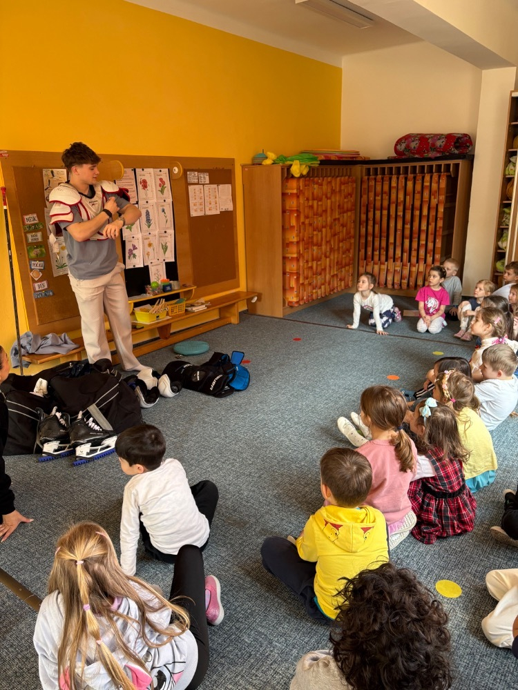 Téma povolání-porodní asistentka, hokejista, hudebníci 