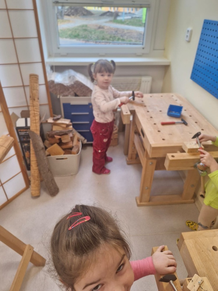 Veverky v polytechnické dílně