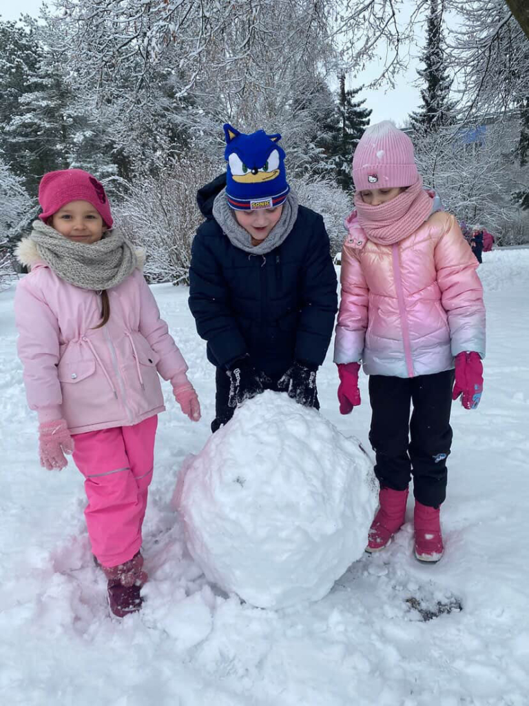 Dovádění na zahradě