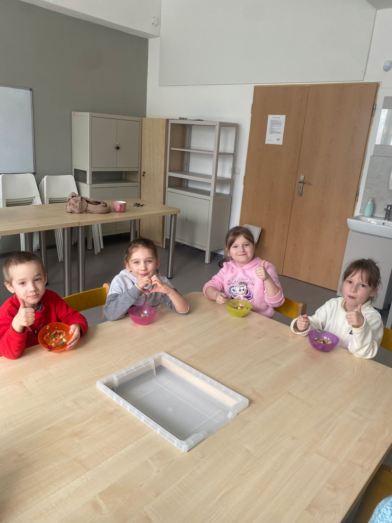 Žabičky v kuchyňce