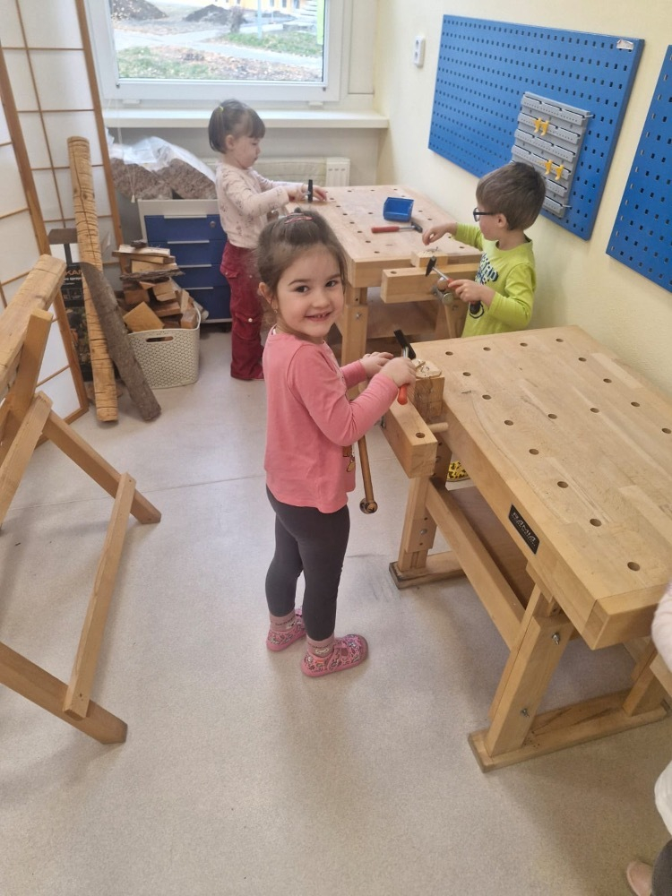 Veverky v polytechnické dílně