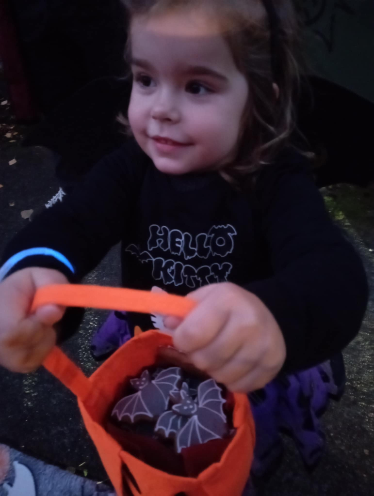 Halloween na zahradě MŠ