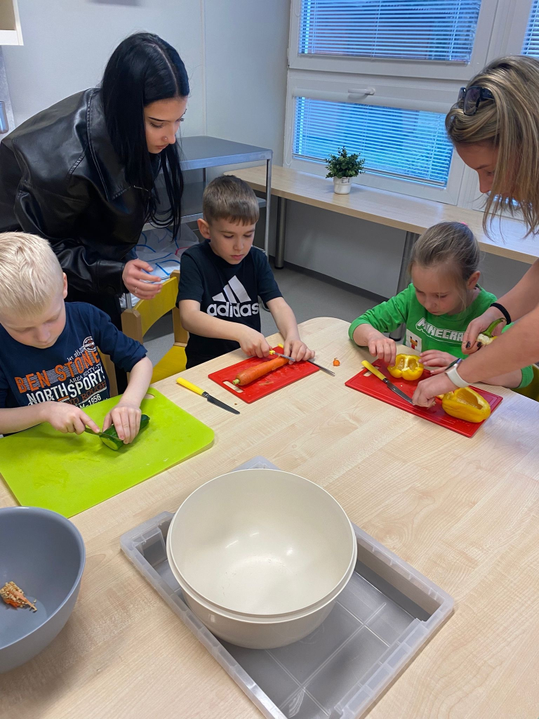 Žabičky v kuchyňce