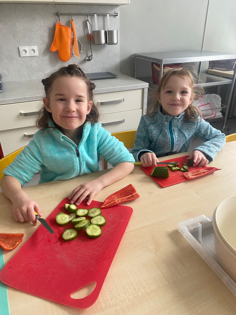 Žabičky v kuchyňce