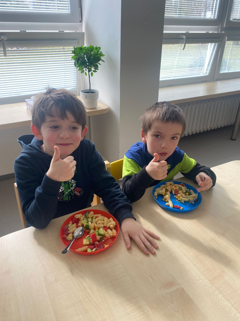 Žabičky v kuchyňce