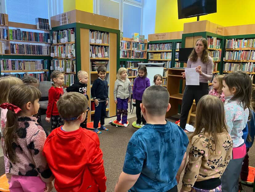 Návštěva městské knihovny