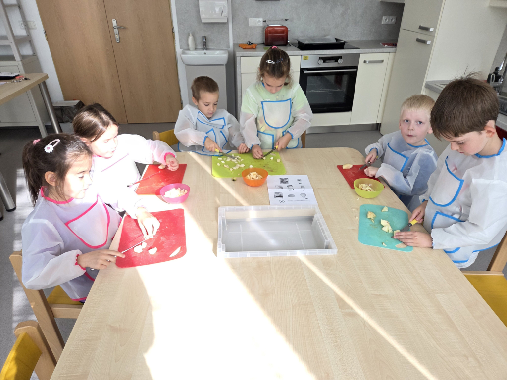 Žabičky v kuchyňce