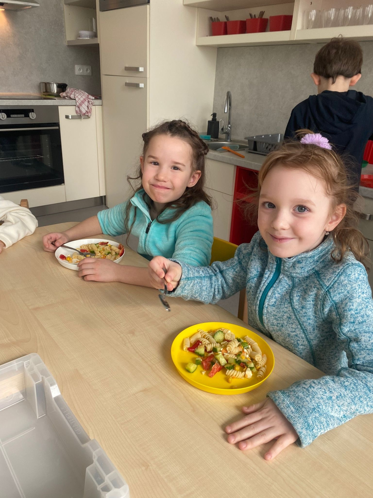 Žabičky v kuchyňce