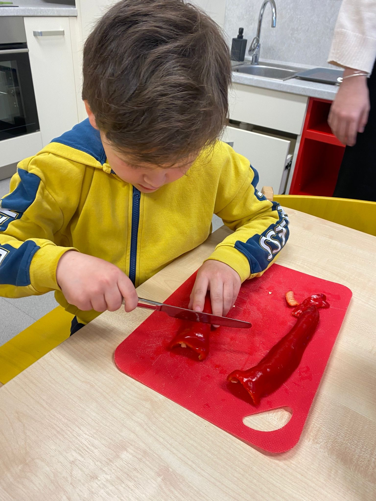 Žabičky v kuchyňce