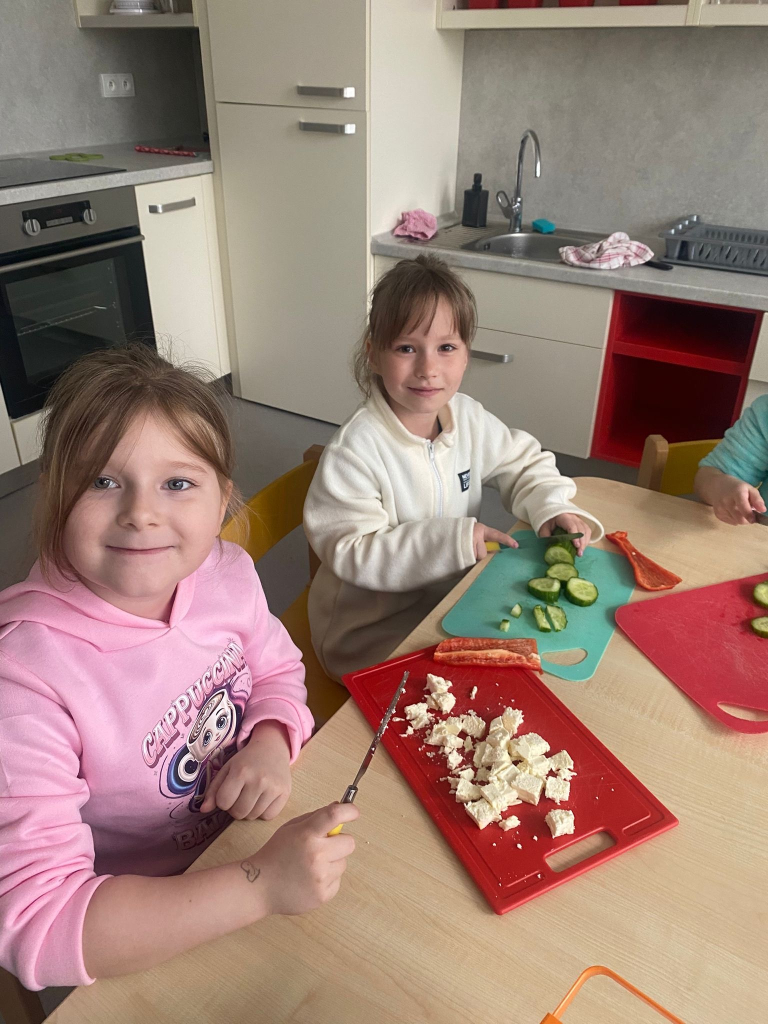 Žabičky v kuchyňce