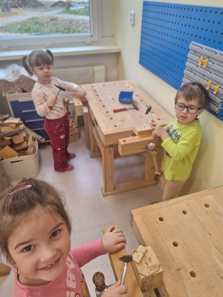 Veverky v polytechnické dílně