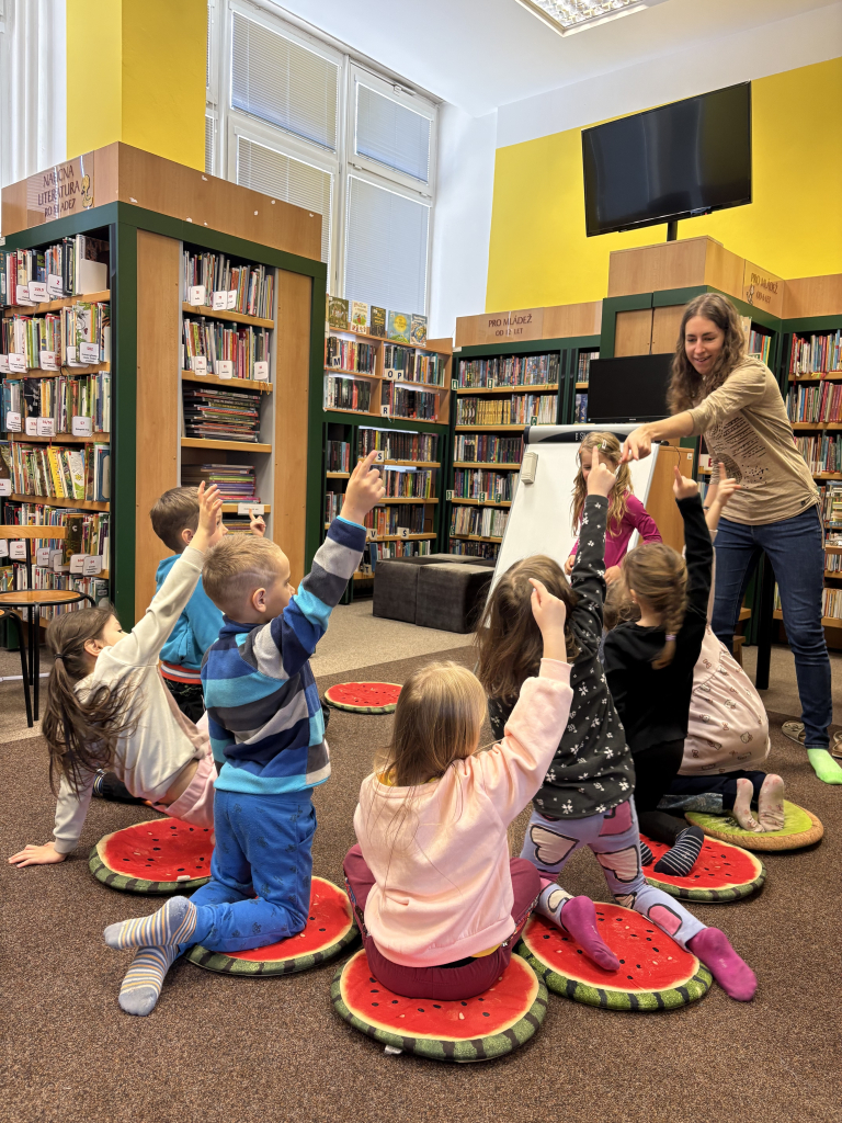 Návštěva městské knihovny 