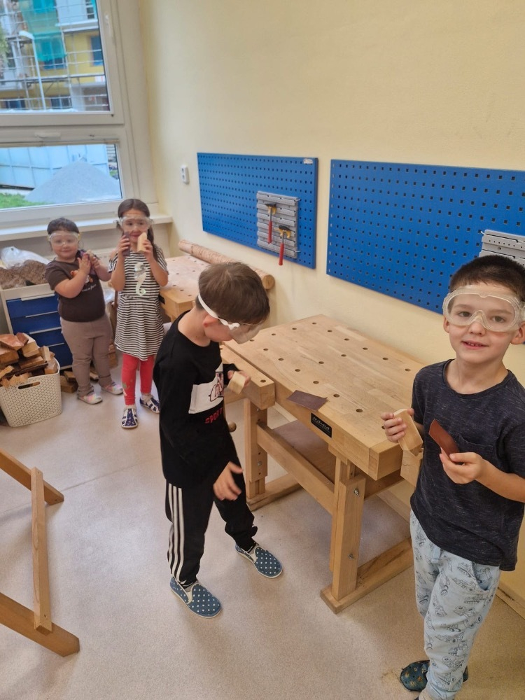 Žabičky v polytechnické dílně