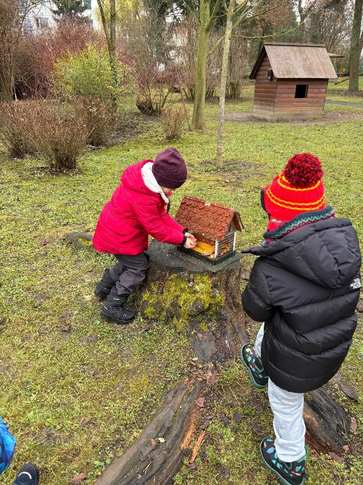Dovádění na zahradě