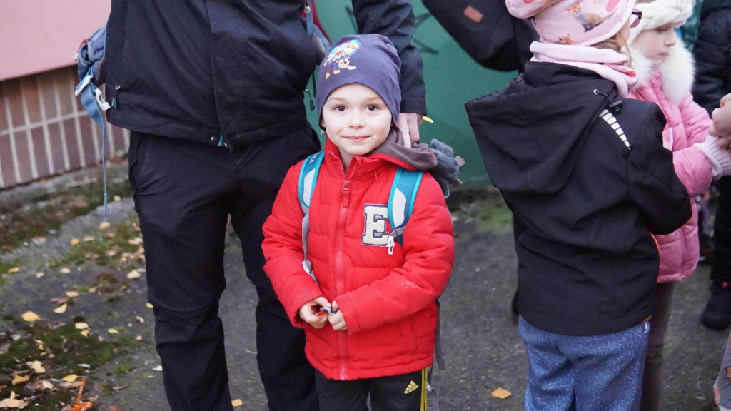 Halloween na zahradě MŠ