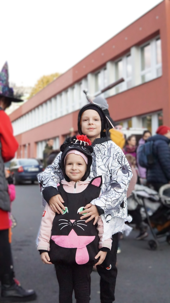 Halloween na zahradě MŠ