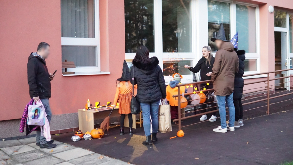 Halloween na zahradě MŠ
