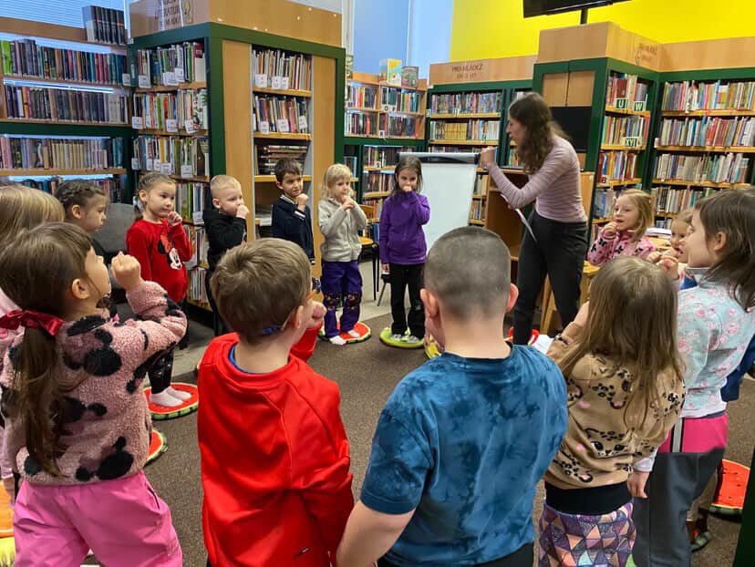 Návštěva městské knihovny