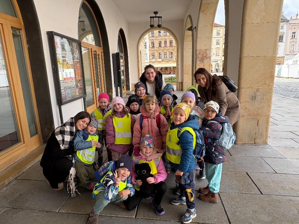 S kočičkou Olou po Olomouci