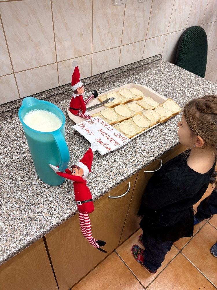 Navštívili nás vánoční skřítci