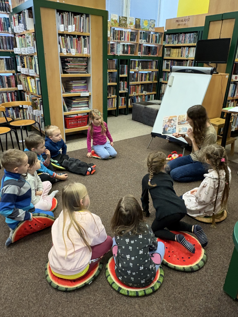 Návštěva městské knihovny 