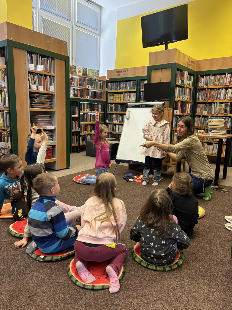 Návštěva městské knihovny 