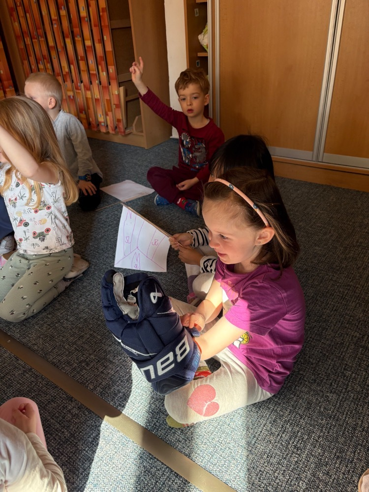 Téma povolání-návštěva hokejisty 