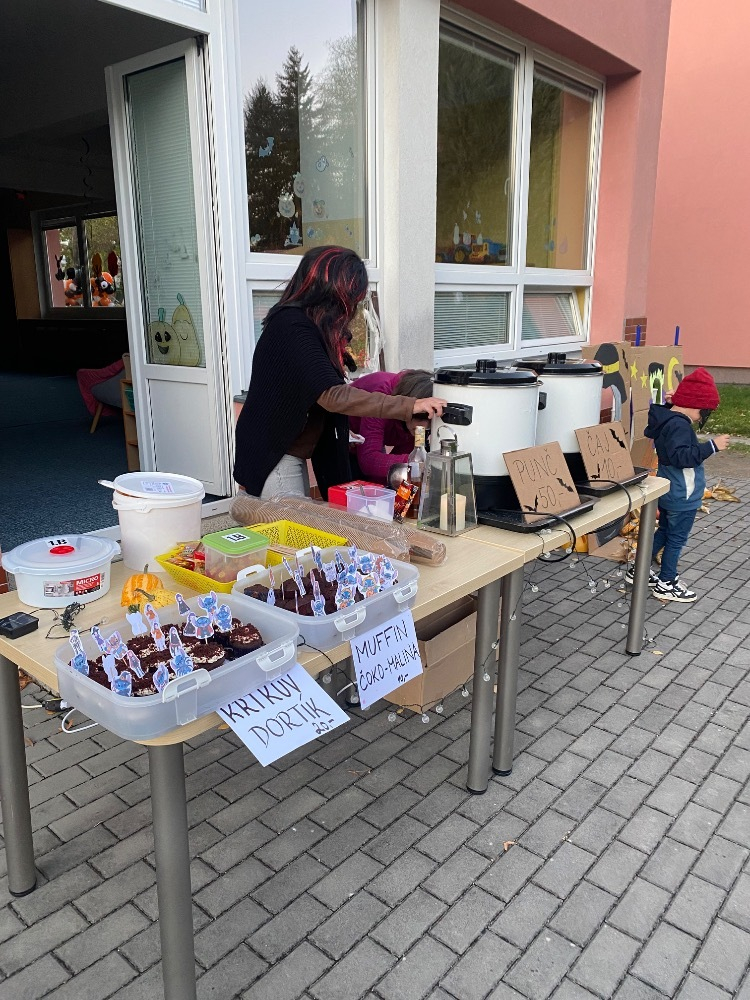 Halloween na zahradě MŠ