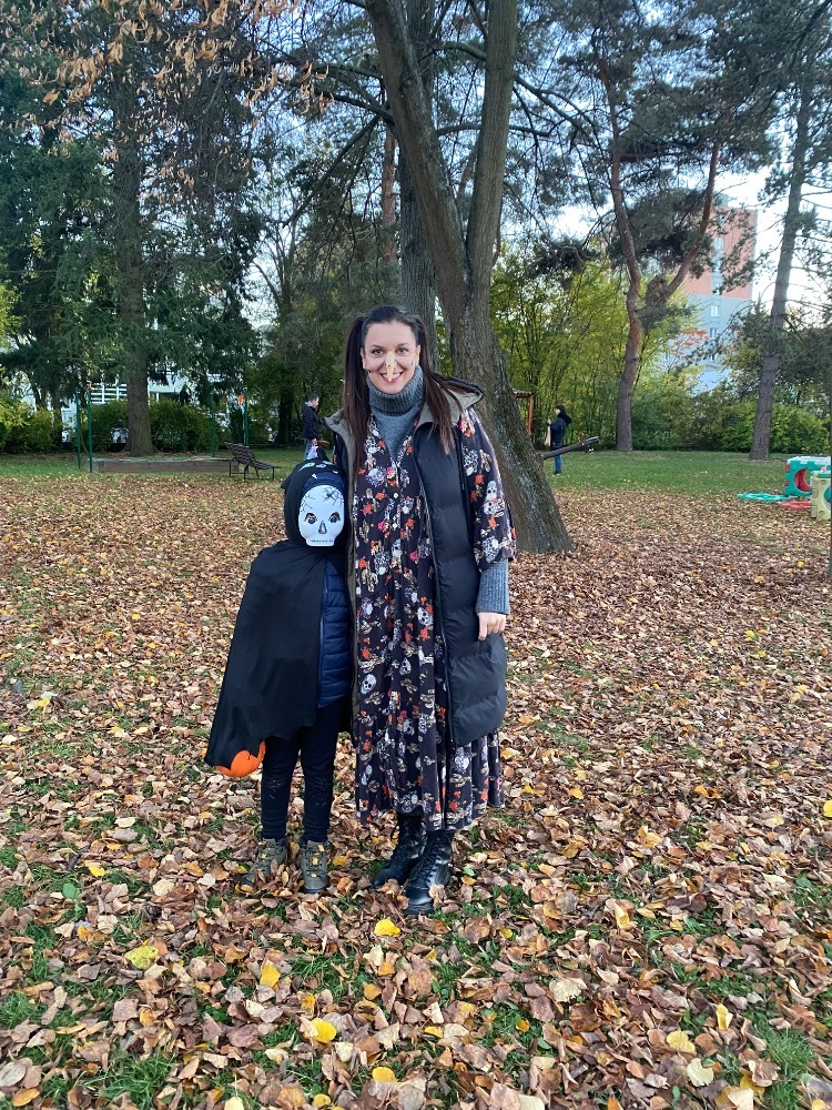 Halloween na zahradě MŠ
