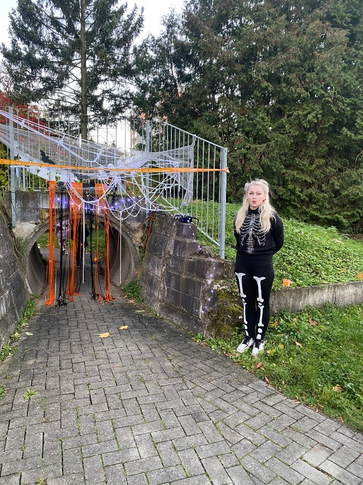 Halloween na zahradě MŠ