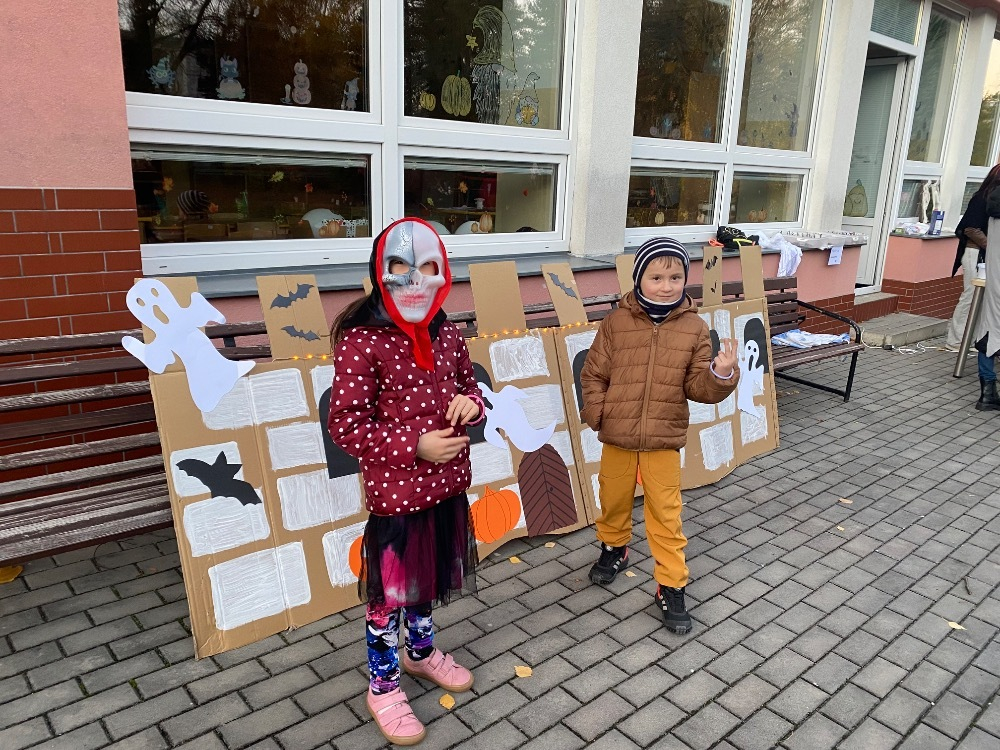 Halloween na zahradě MŠ