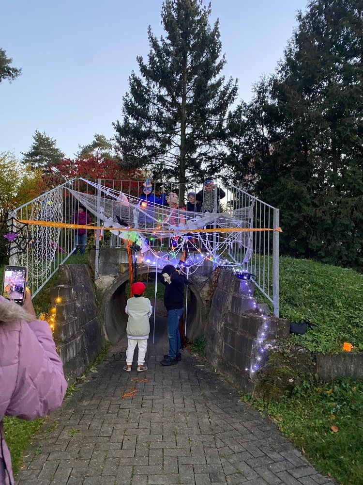 Halloween na zahradě MŠ