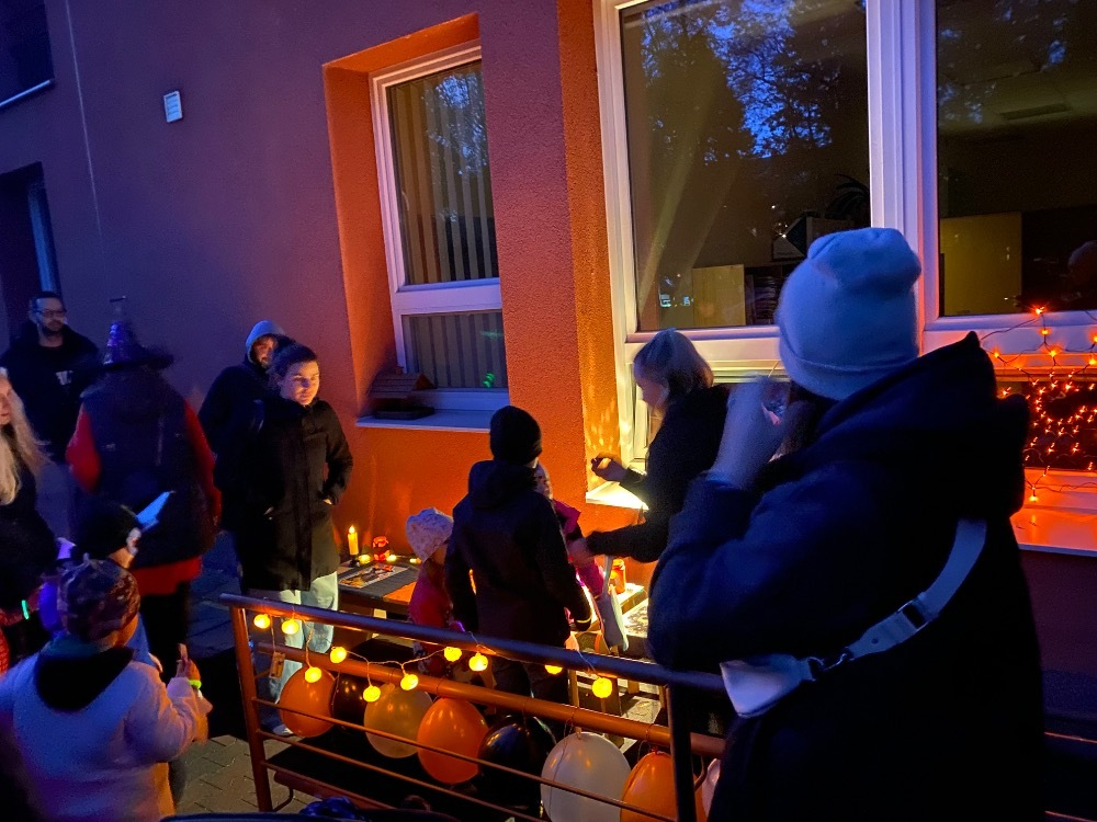 Halloween na zahradě MŠ