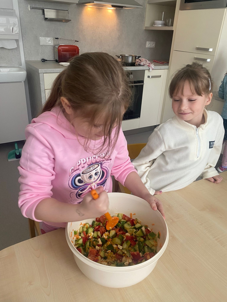 Žabičky v kuchyňce