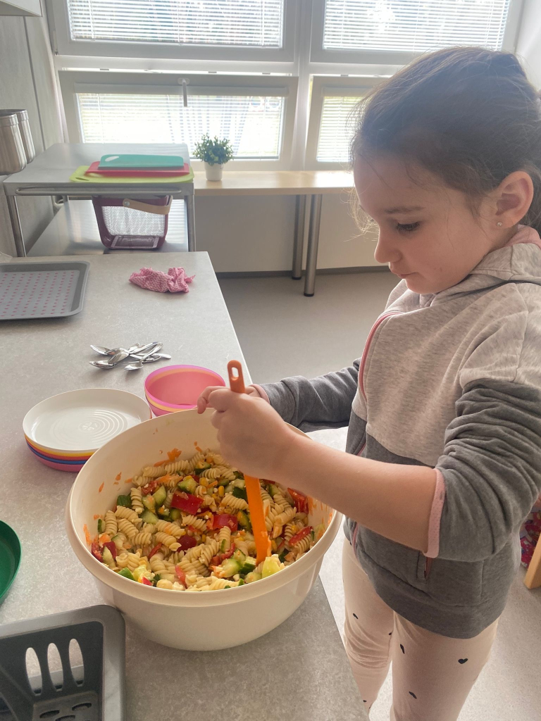 Žabičky v kuchyňce